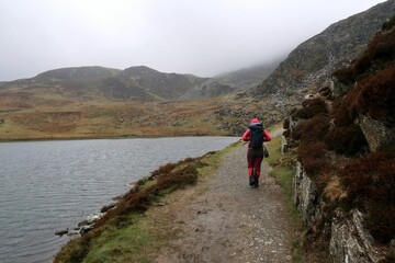 Scotland, Snowdonia. Hiking and climbing ridges through the wilderness during Spring time. Some days are sunny some days are rainy, but all of them are an adventure
