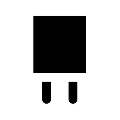 Mobile Charger Flat Vector Icon