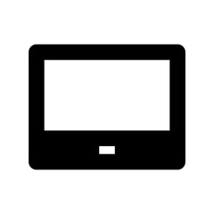 Ipad Flat Vector Icon