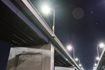 琵琶湖と琵琶湖大橋