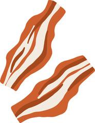 Bacon isolated transparent png