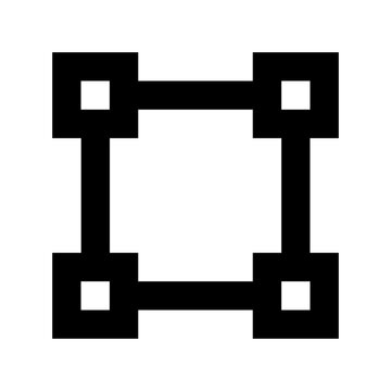 Transform Box Flat Vector Icon