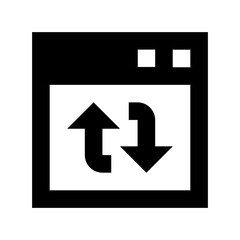 Data Sharing Flat Vector Icon