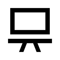Whiteboard Flat Vector Icon