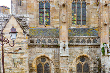 bretagne, côtes d'armor, treguier, cathédrale saint tugdual