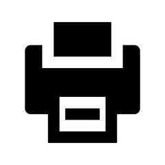 Printer Flat Vector Icon