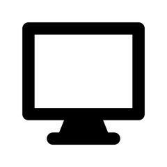 LCD Flat Vector Icon