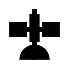 Satellite Flat Vector Icon