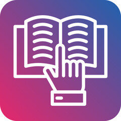 Reading Icon Style