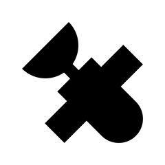 Satellite Flat Vector Icon