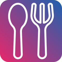 Cutlery Icon Style