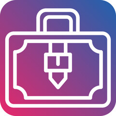 Briefcase Icon Style