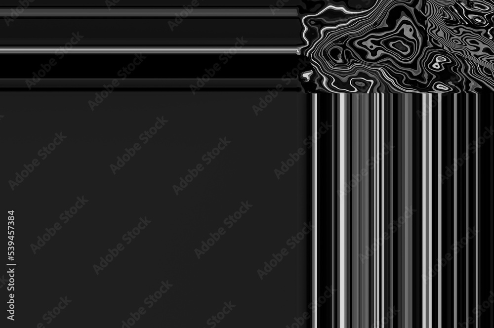 Poster abstract digital stripe pattern / abstract minimalistic background of a digital stripe pattern.