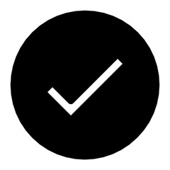 Check Mark Vector Icon 
