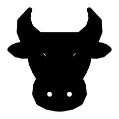 Ox Flat Vector Icon