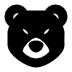 Bear Flat Vector Icon