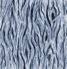 Monochrome wood texture. Imitation. Lengthwise cut. Abstract lumber background. Illustration.