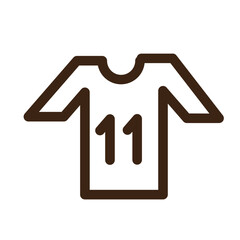 ball dress football jersey soccer sport tshirt icon