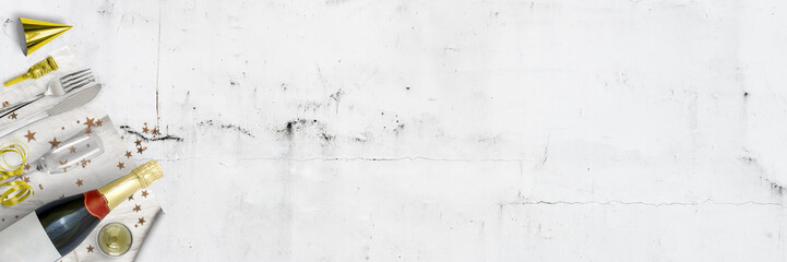 Festlicher Banner / Silvester und Weihnachten
