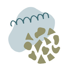 Vector abstract doodle collage for social media design, prints, patterns, sublimations, corporate identity