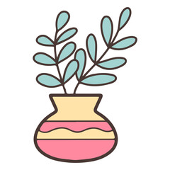 Aesthetic Leaf Element