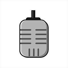 Microphone Vector Illustration