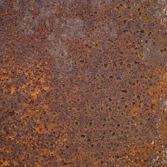Texture of old rusty iron sheet steel for background and design