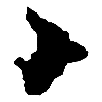Sergipe Map, state of Brazil. Vector Illustration.