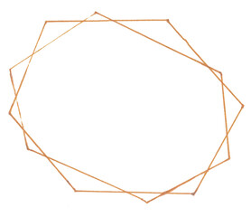 Frame line hand drawn watercolor clipart