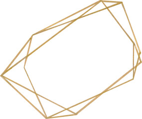 Frame line hand drawn watercolor clipart