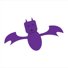 Halloween Bat Vector Illustration