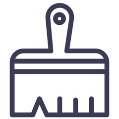 brush colors design line-icon paint paint-brush tool icon