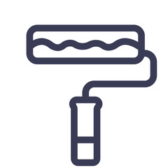 brush design paint roller tool tools work icon