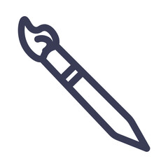 brush design paintbrush tool tools work icon
