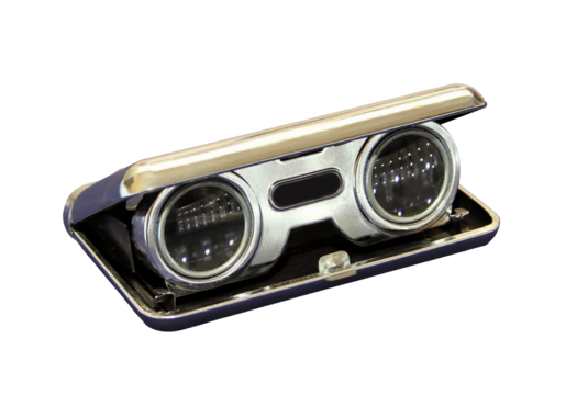 Isolated Opera Binoculars