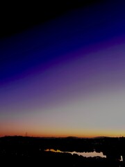 日の出前　10月19日