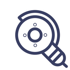 blade construction cutter saw tools icon