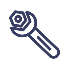 bolt tools torque wrench icon