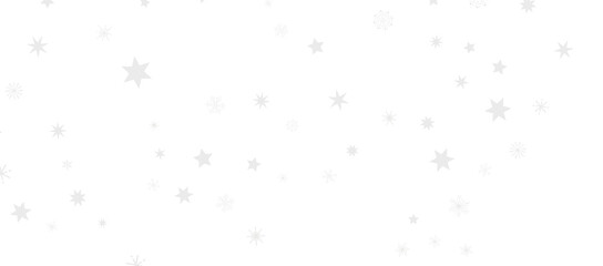 Snowflakes Falling On Snow - Winter Banner
