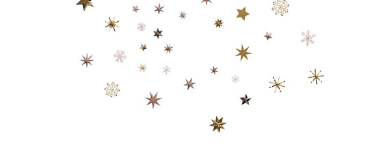 Snowflakes Falling On Snow - Winter Banner