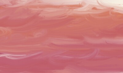 Fototapeta premium ピンクの背景 油絵