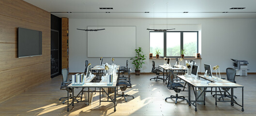 modern office interior