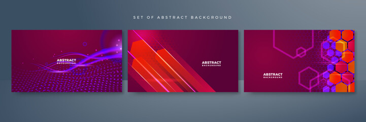 Modern reddish technology digital background with various technological elements. Hi-tech computer digital technology concept. Abstract technology communication.