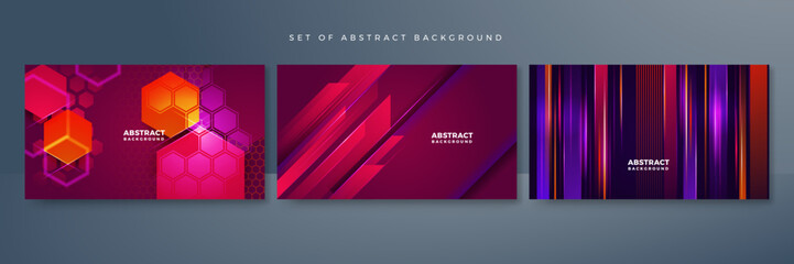 Fototapeta premium Modern reddish technology digital background with various technological elements. Hi-tech computer digital technology concept. Abstract technology communication.