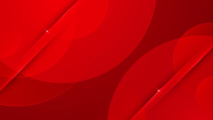 Modern red abstract futuristic technology background. Abstract lines pattern technology on red gradients background. Vector abstract graphic design banner pattern presentation background web template.