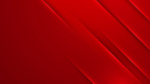 Modern red abstract futuristic technology background. Abstract lines pattern technology on red gradients background. Vector abstract graphic design banner pattern presentation background web template.