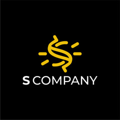 LETTER S COMPANY LOGO DESIGN