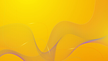 Modern orange and yellow abstract futuristic technology background. Abstract minimal orange background with geometric creative and minimal gradient trendy colors. Abstract colorful orange background