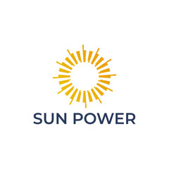 SUN POWER LOGO DESIGN