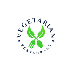 VEGETARIAN RESTAURANT LOGO DESIGN